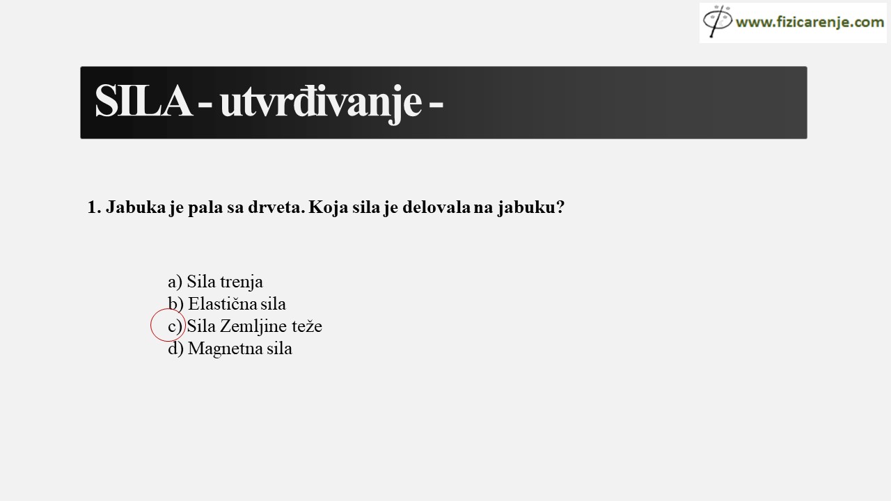Slide2-43 Sila - utvrđivanje