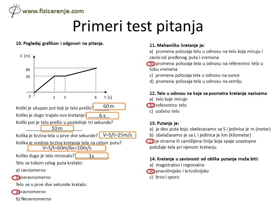 kretanje pripremna nastava