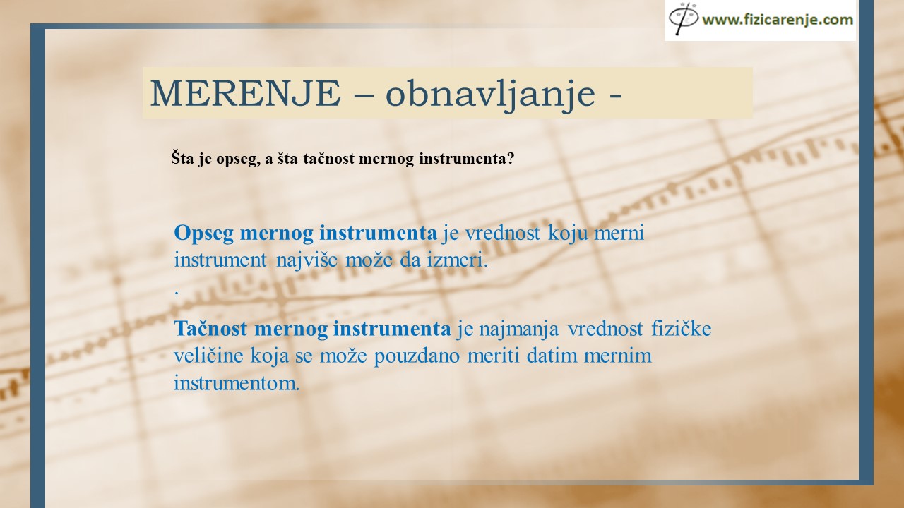 Merenje-obnavljanje