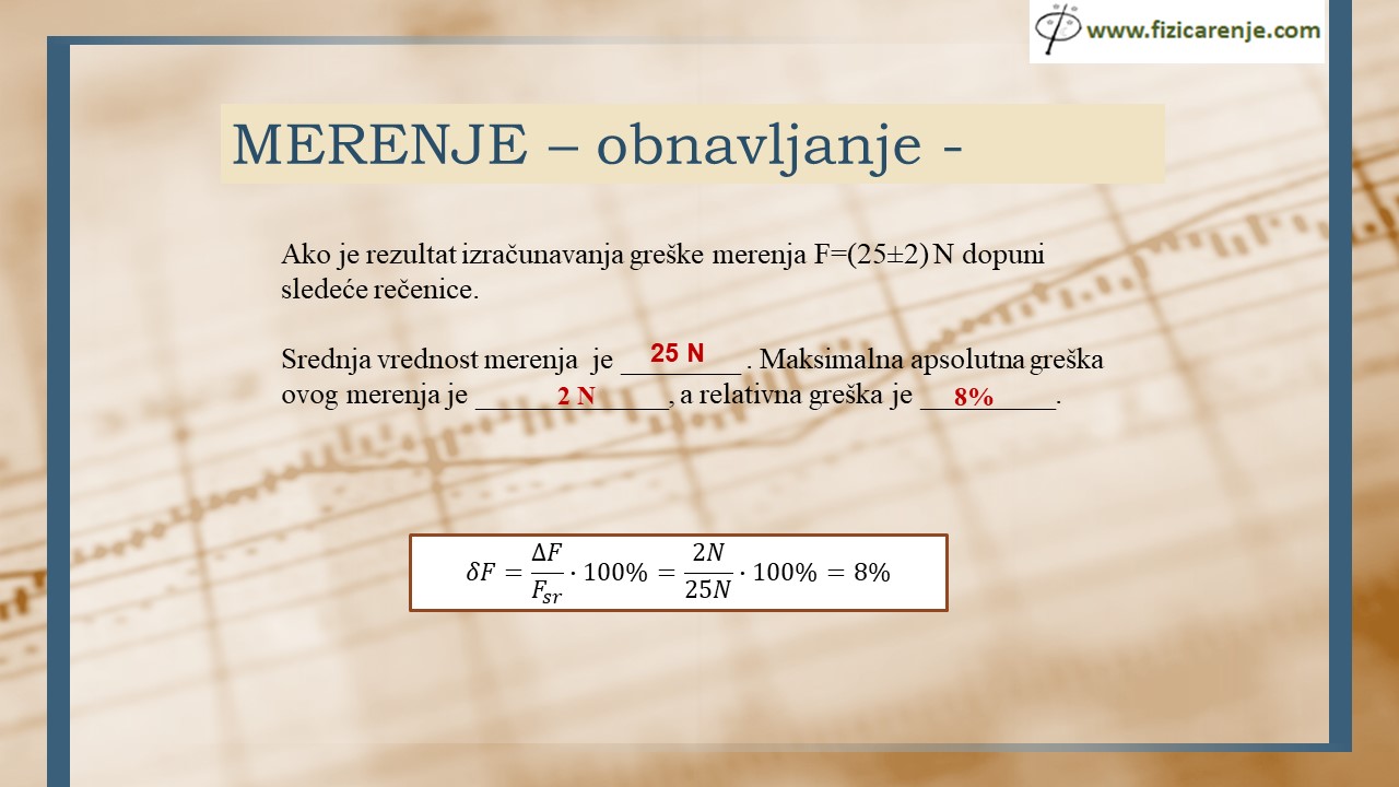 Merenje-obnavljanje