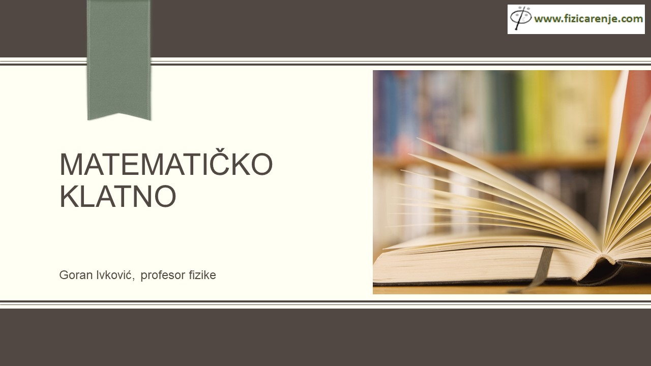 matematičko klatno