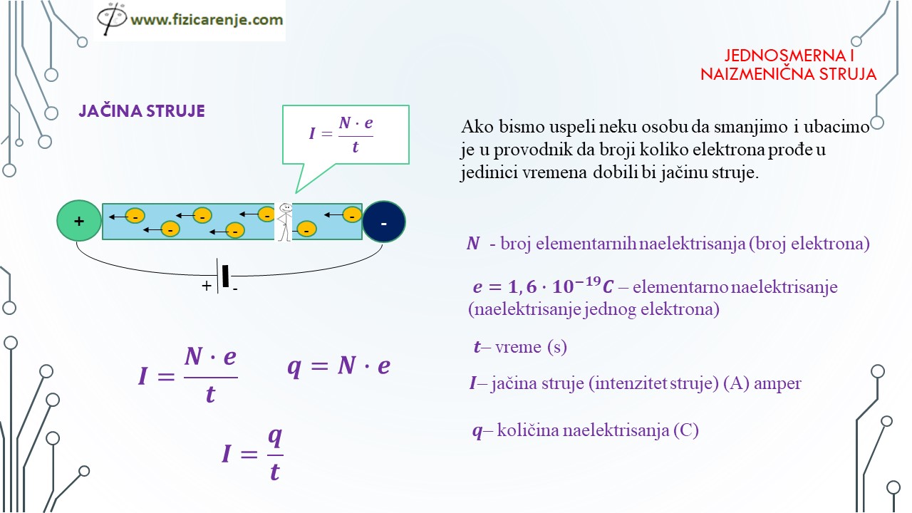 jednosmerna i naizmenična struja