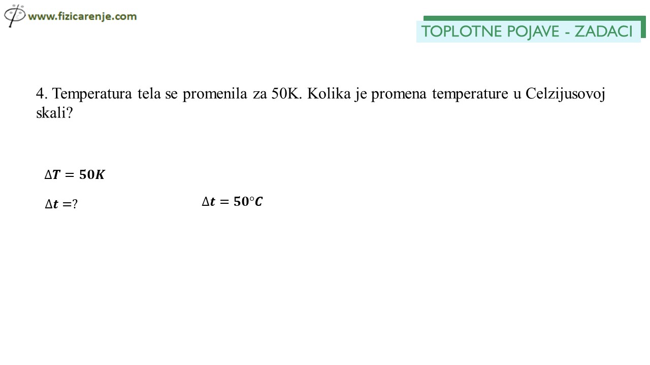 toplotne pojave zadaci