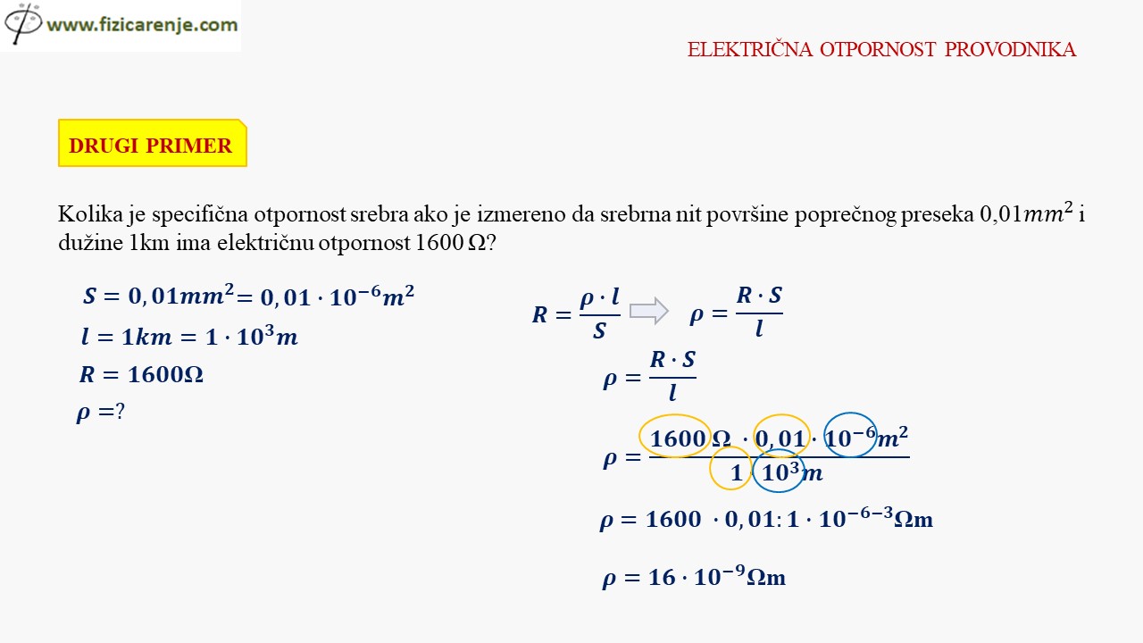 Elektricna otpornost provodnika