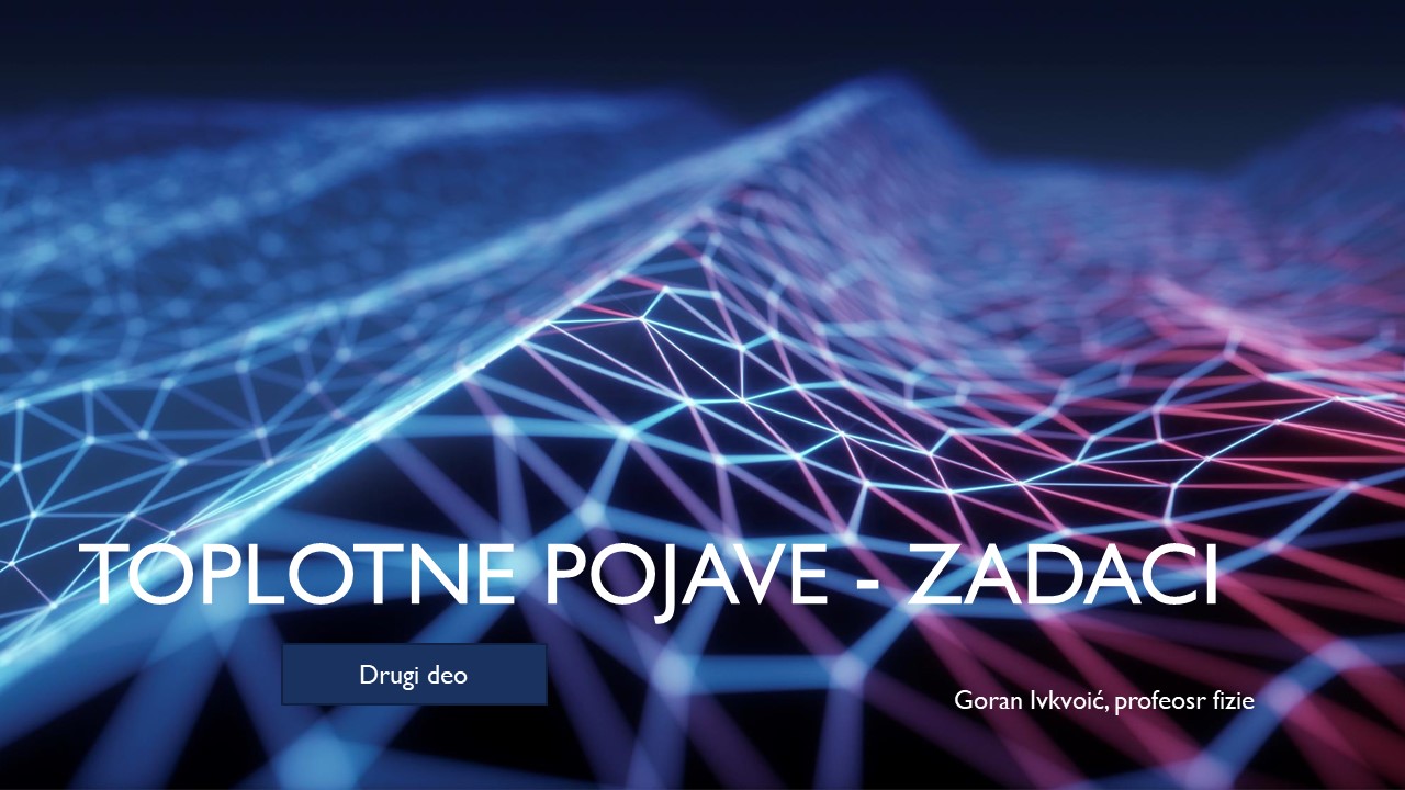 toplotne pojave zadaci