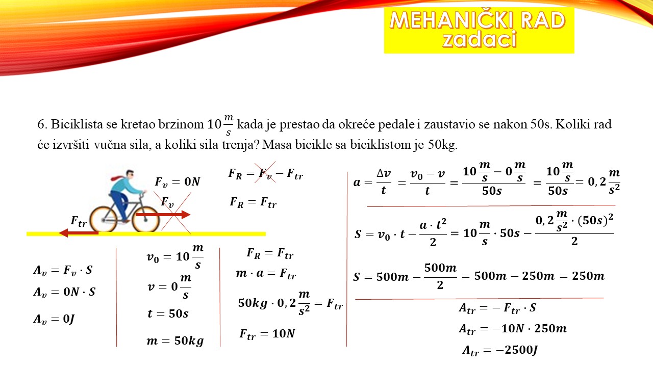 Mehamicki rad zadaci